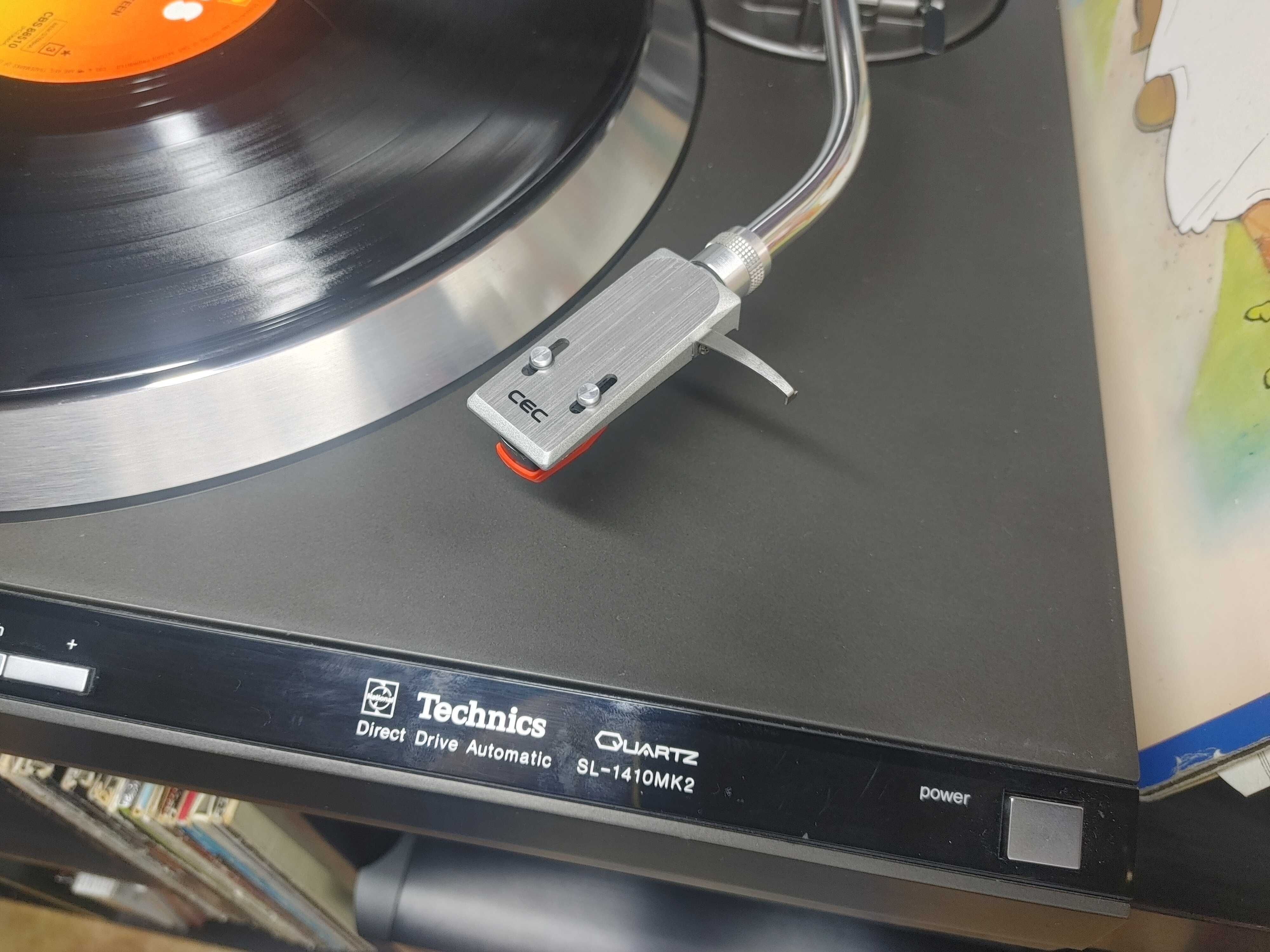 gramofon Technics SL 1410 mk2 Quartz DD ładny