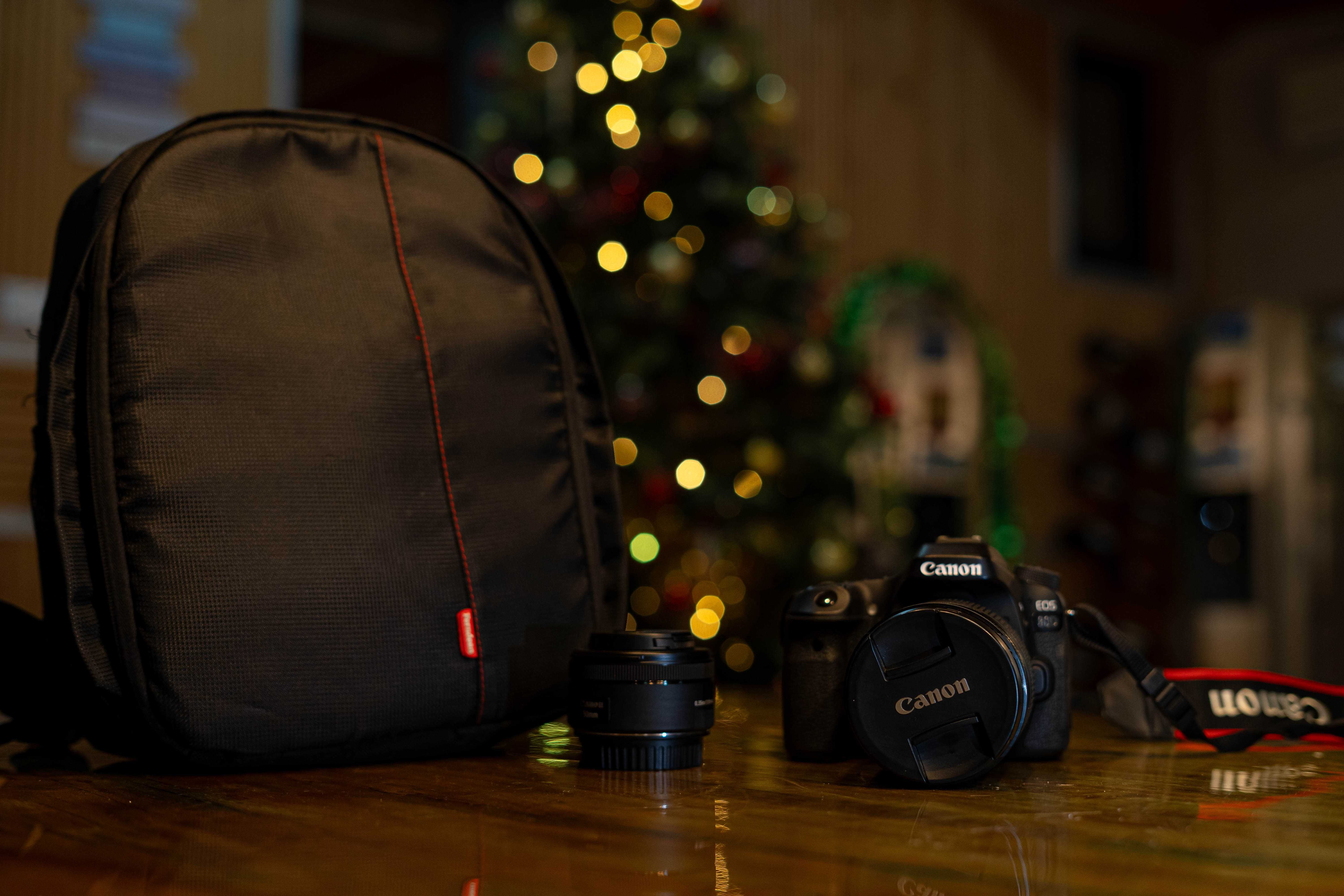 Kit Canon 80D - 2 Lentes, Mochila e acessórios originais