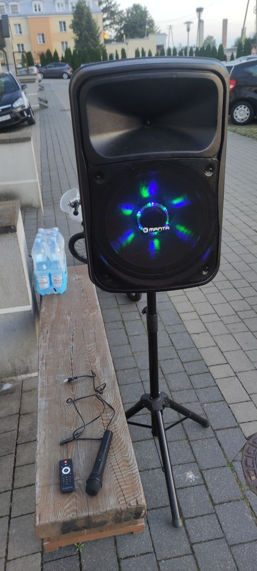 Głośnik manta mikrofon radio USB Bluetooth
