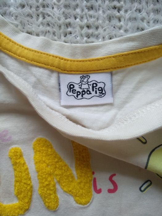Детская футболка Peppa Pig на полтора-два года недорого
