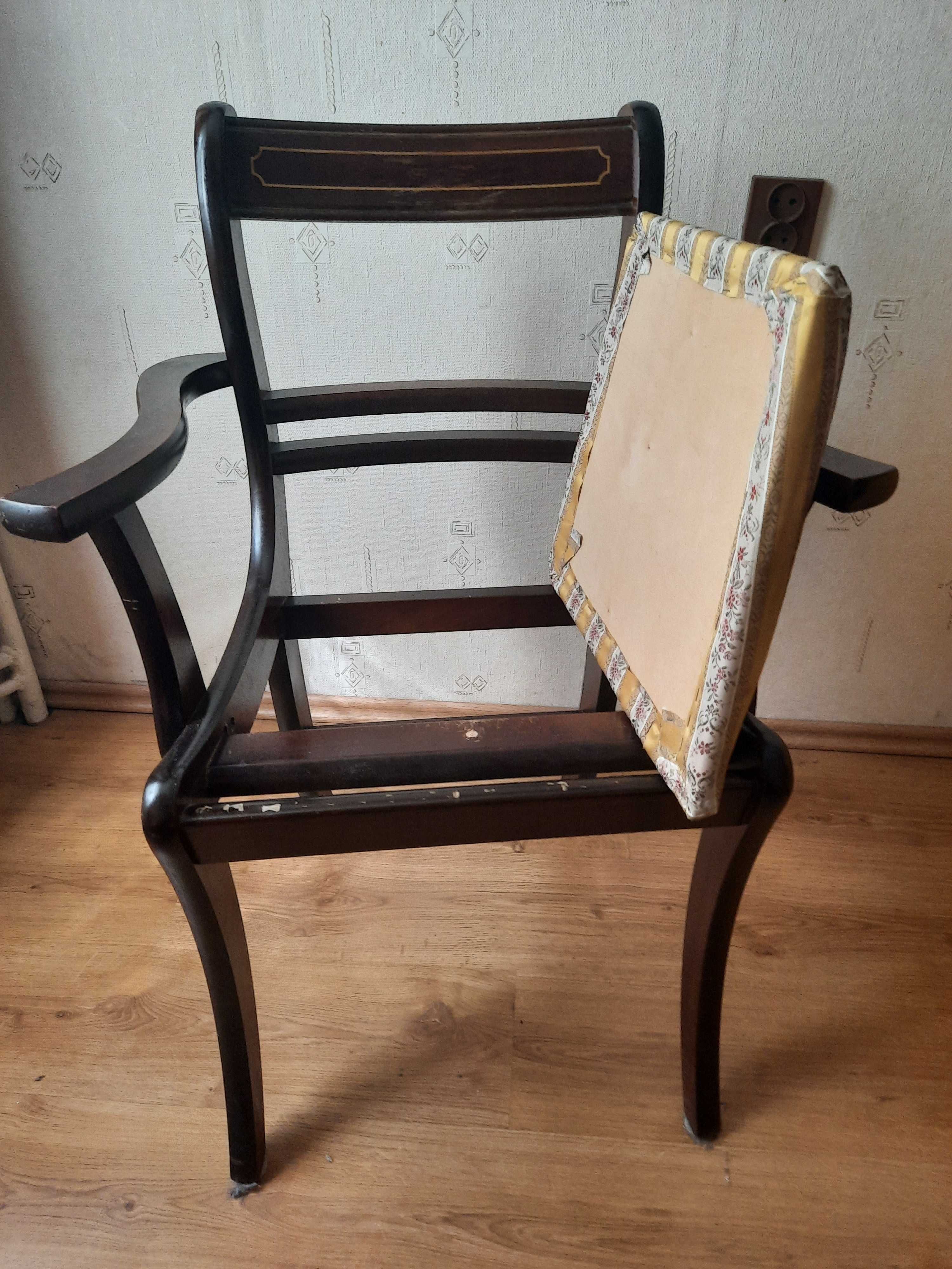 Stylowe krzesła - Art deco / Retro / Vintage - 2 szt.do renowacji