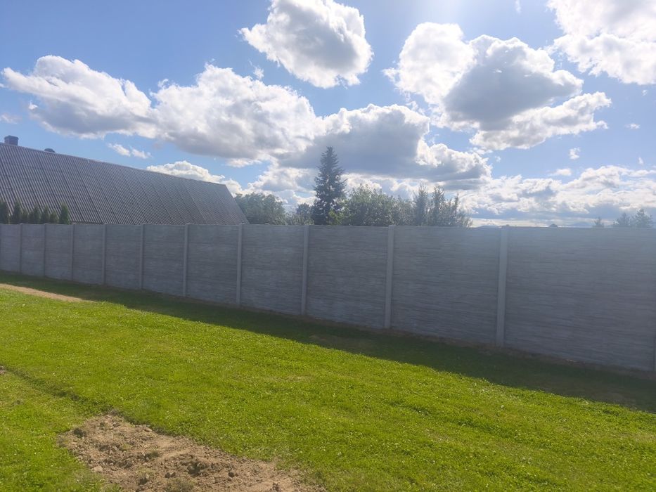 Ogrodzenie ogrodzenia betonowe