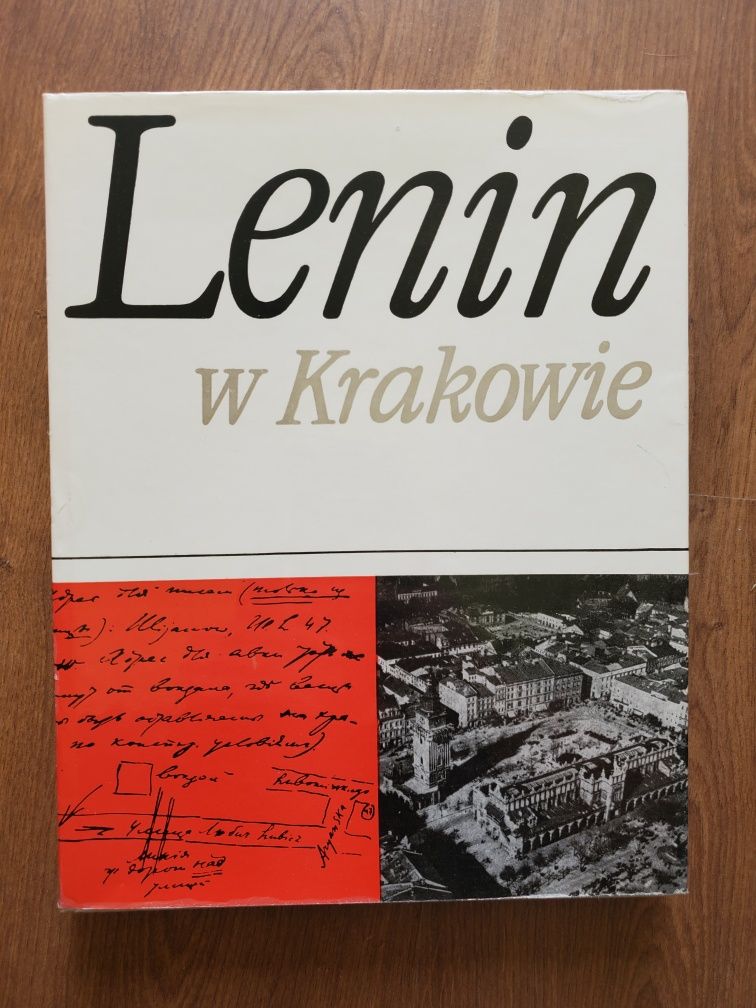 Książka Lenin w Krakowie 1970