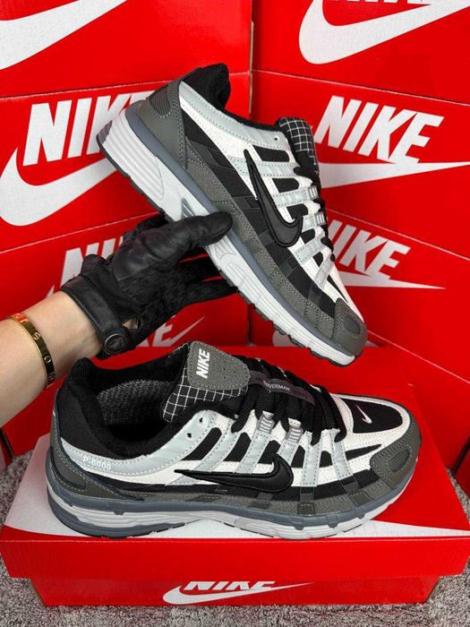 АКЦІЯ! Кроси Nike P-6000 GTX Khaki Black White 36 - 45 термо, Gore-Tex