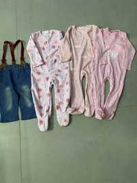 Body dziewczynka spodnie 9-12 miesięcy