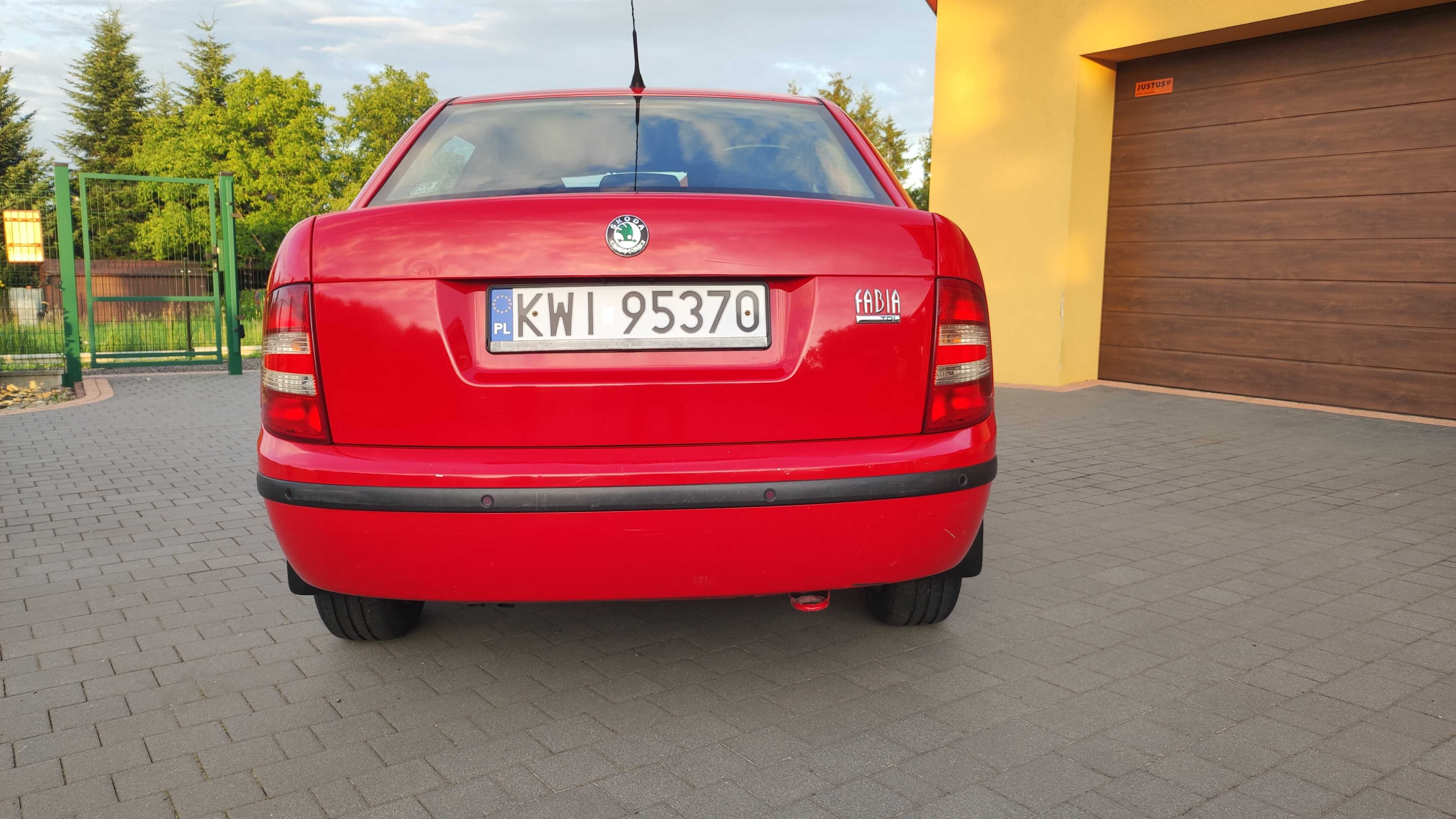 SKODA FABIA Mk1 1,4 tdi 2007r.