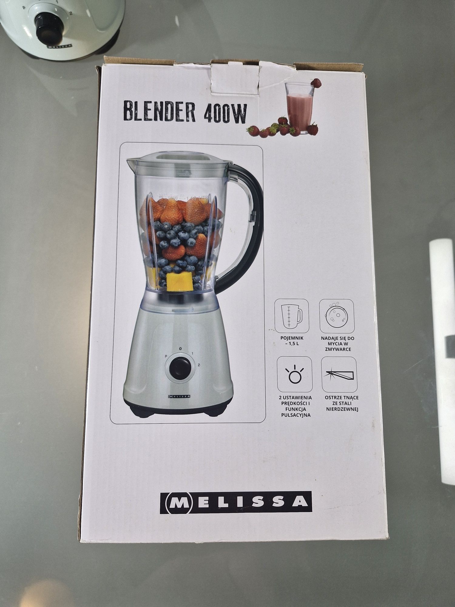 Blender Kielichowy Melissa 400W Dzbanek 1,5L