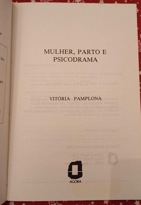 LIVRO: Vitória Pamplona - Mulher, Parto e Psicodrama