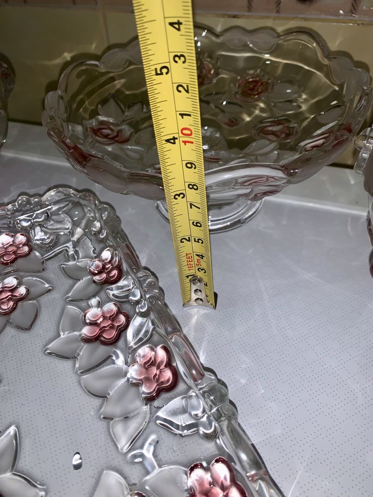 Ваза корзинка  пепельница сахарница    фруктовница walther glas