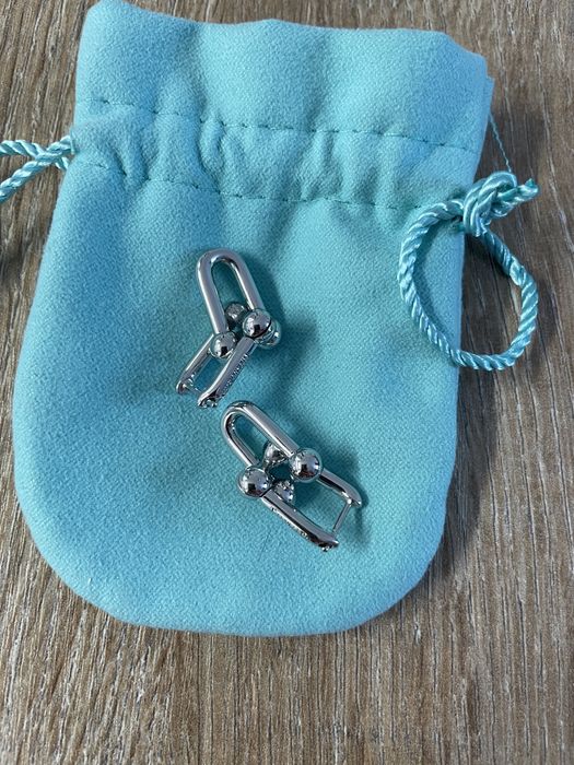 Сережки-звенья Tiffany&Сo HardWear люкс