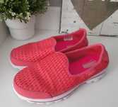 Skechers rosa menina