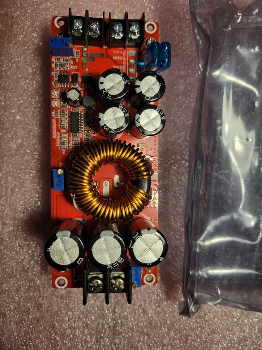 Перетворювач підвищуючий Dc Dc 1200W 20А 60v step up  потужний