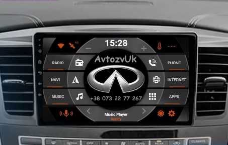 Магнитола QX60 JX35 INFINITI M35 M45 М35 М45 Инфинити Q70 GPS Android