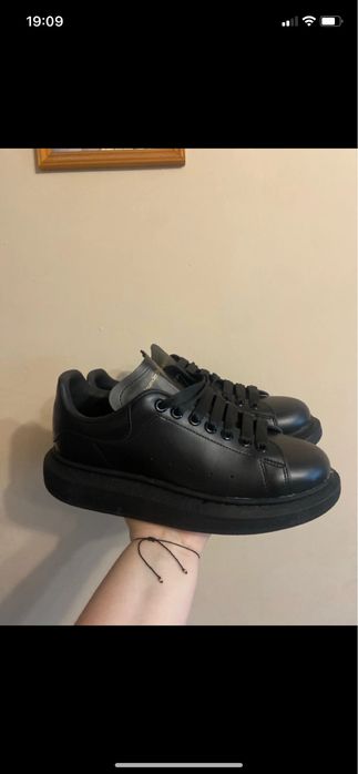 Buty czarne Aleksander Mcqueen 41