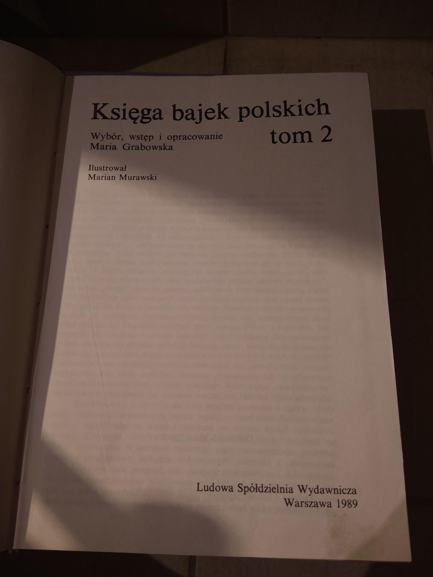Księga bajek polskich 2 tomy