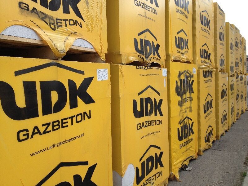 Газобетон UDK ЮДК, лучшая цена! Доставка,выгрузка. Оплата по факту!