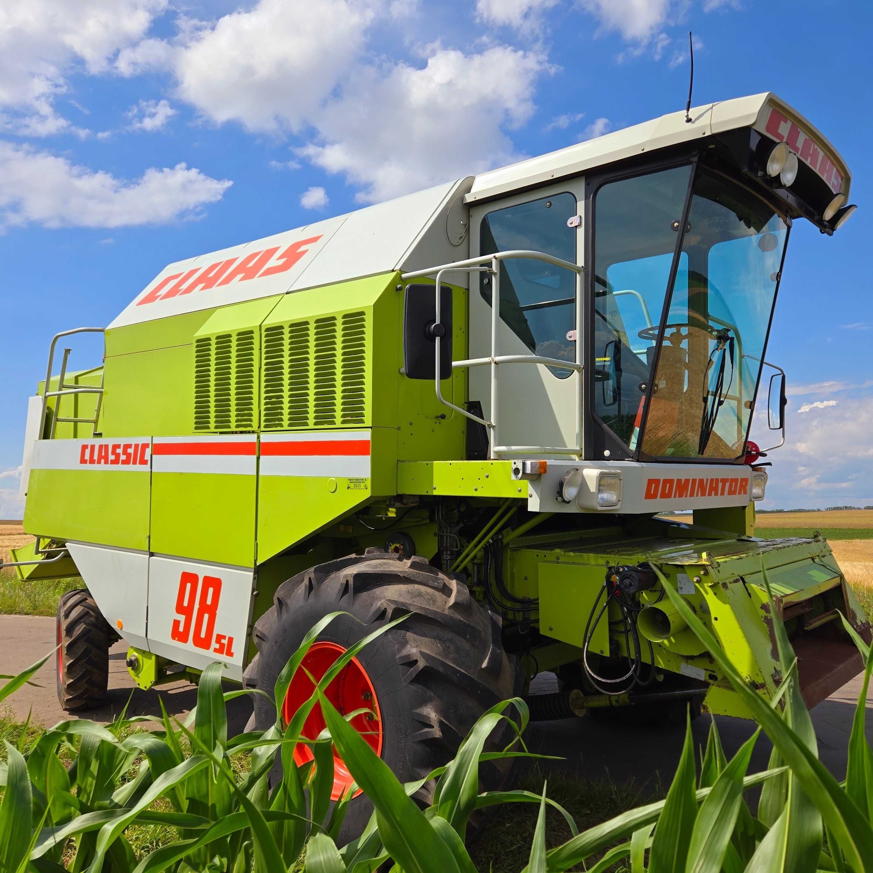 Комбайн claas dominator 98sl