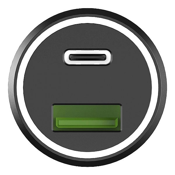 Ładowarka samochodowa Silver Monkey SMA078/1xUSB-C 1xUSB-A 45W PD QC -