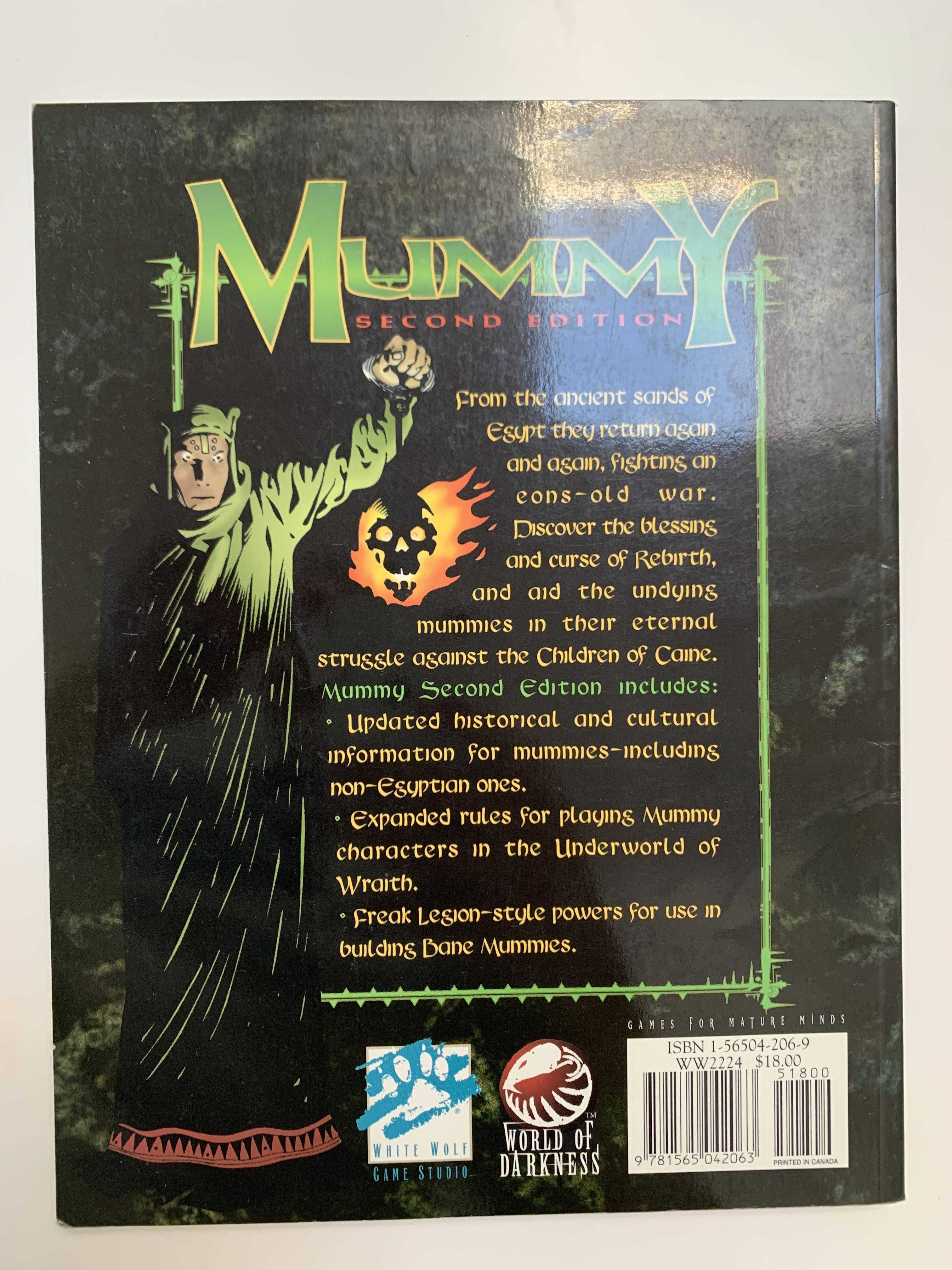 Mummy: Second Edition (WW2224), podstawka RPG, World of Darkness