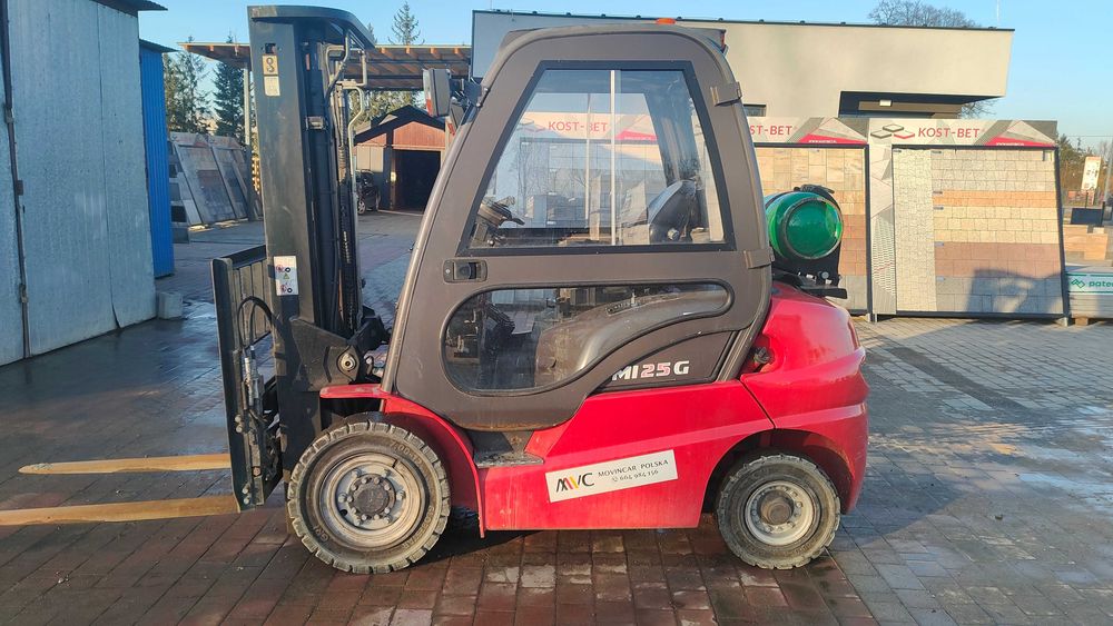Wózek Widłowy MANITOU MI25G, rok produkcji 2018, udźwig 2,5 tony