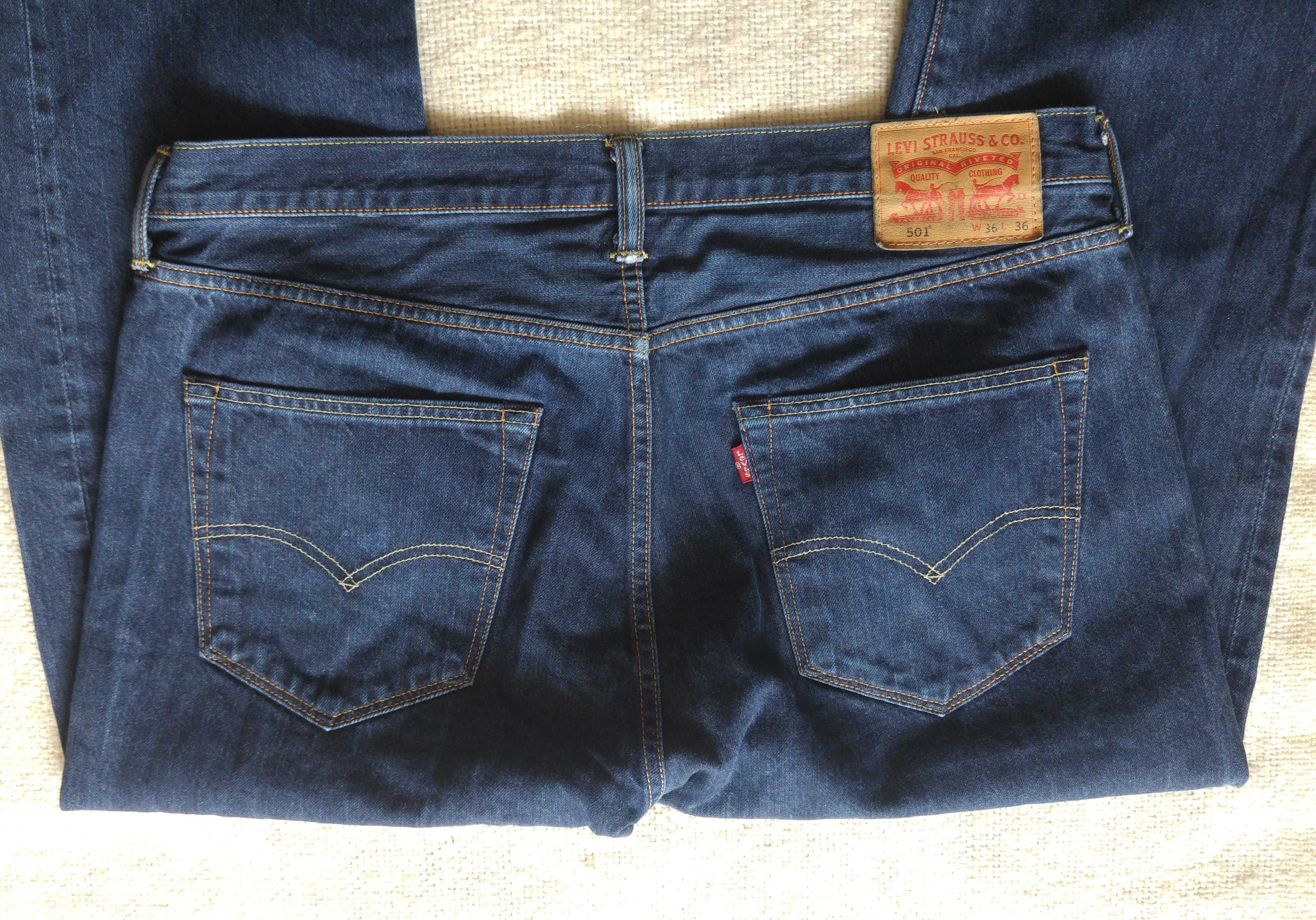 Spodnie męskie jeans Levi Strauss