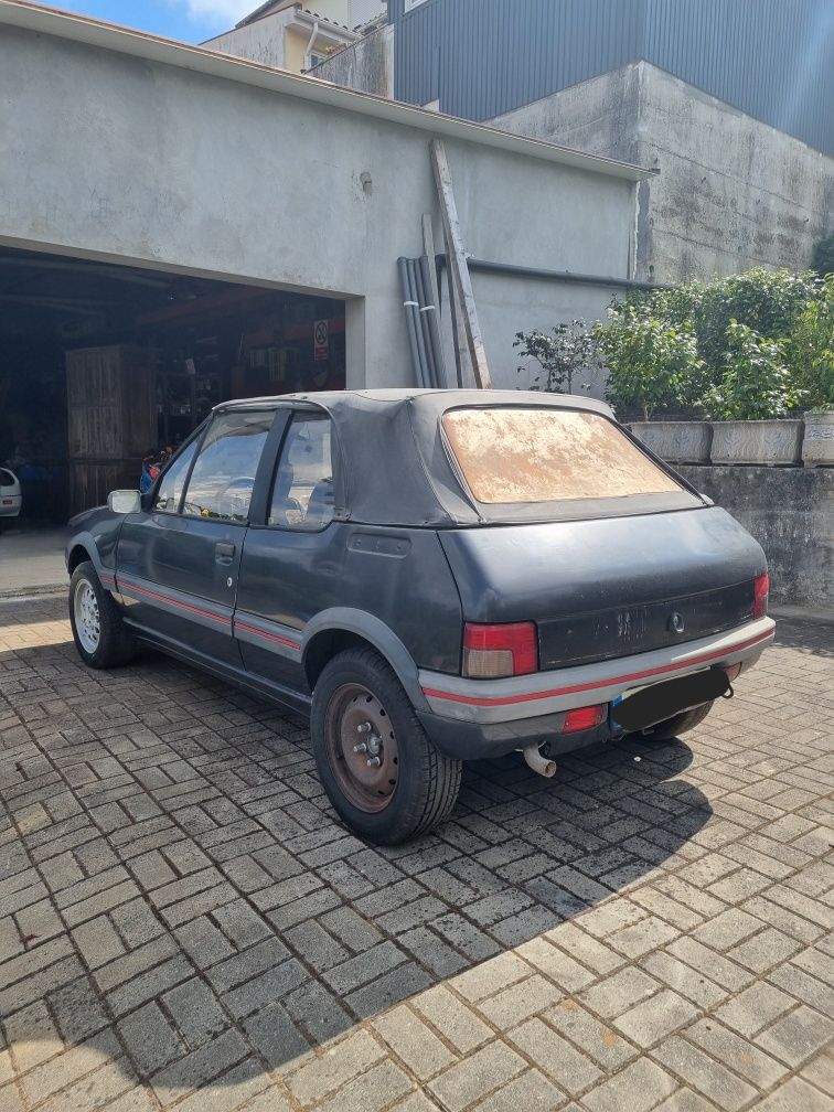 Peugeot 205 CABRIO 1.6 CTi de 1989 SEM DOCUMENTOS