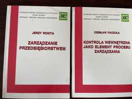 Zestaw 2 książek: Zarządzanie przedsiębiorstwem i kontrola wewnętrzna,