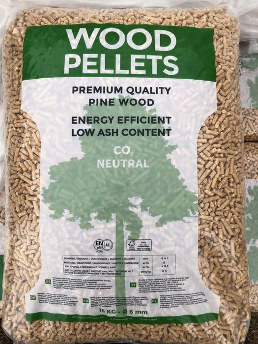 IKEA Pellet Wood Pellets certyfikat En plus A1