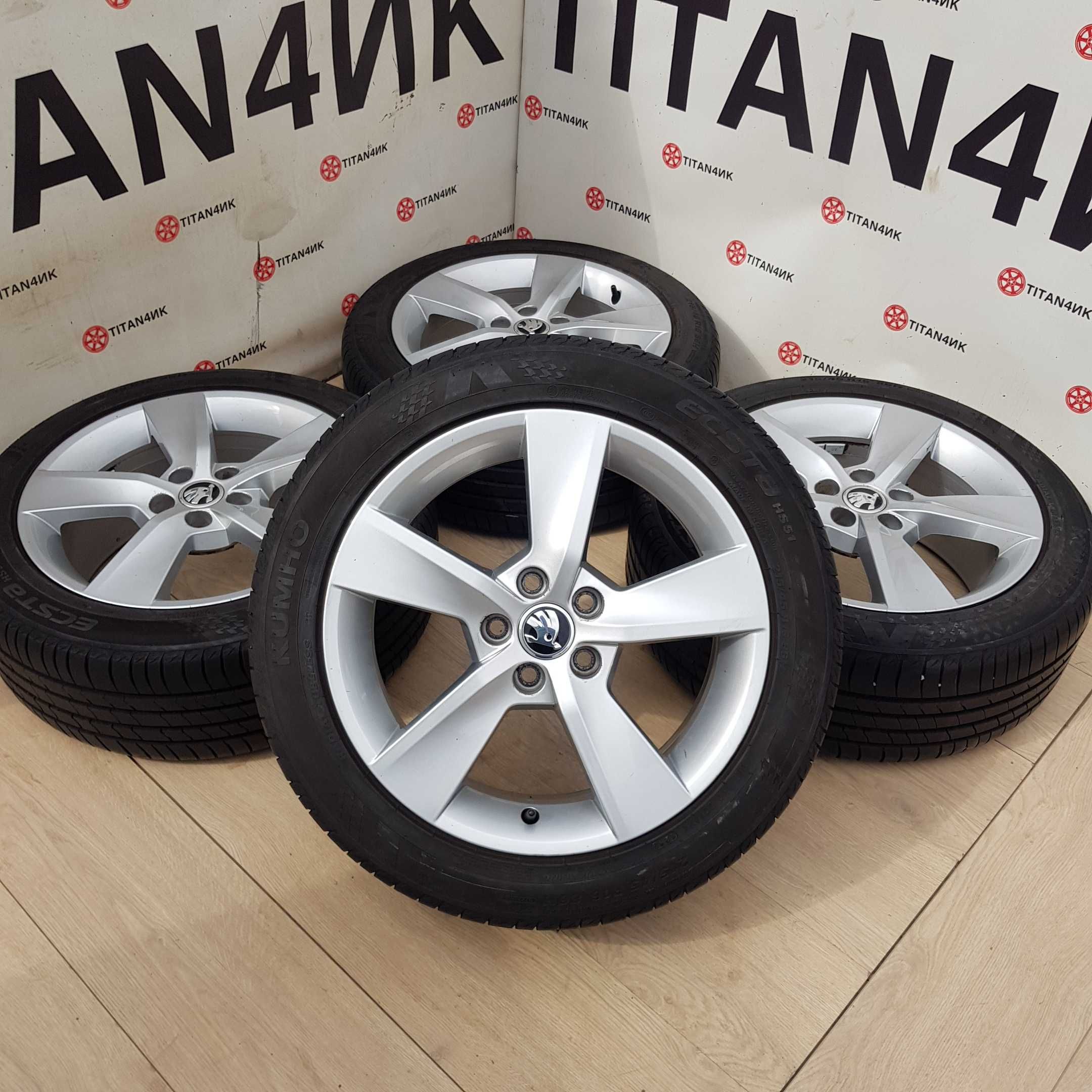 Диски Skoda R16 5x100 Fabia Rapid VW Polo CrossPolo Seat Toledo Р16
