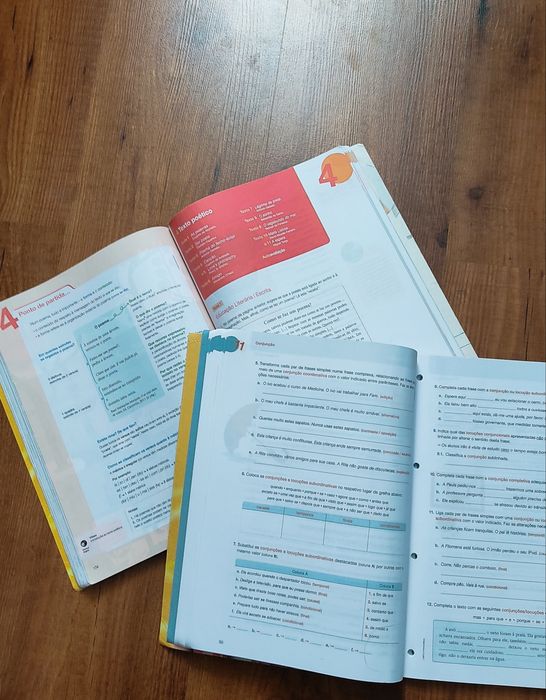Livros e Manuais escolares - 7° 8° e 9°