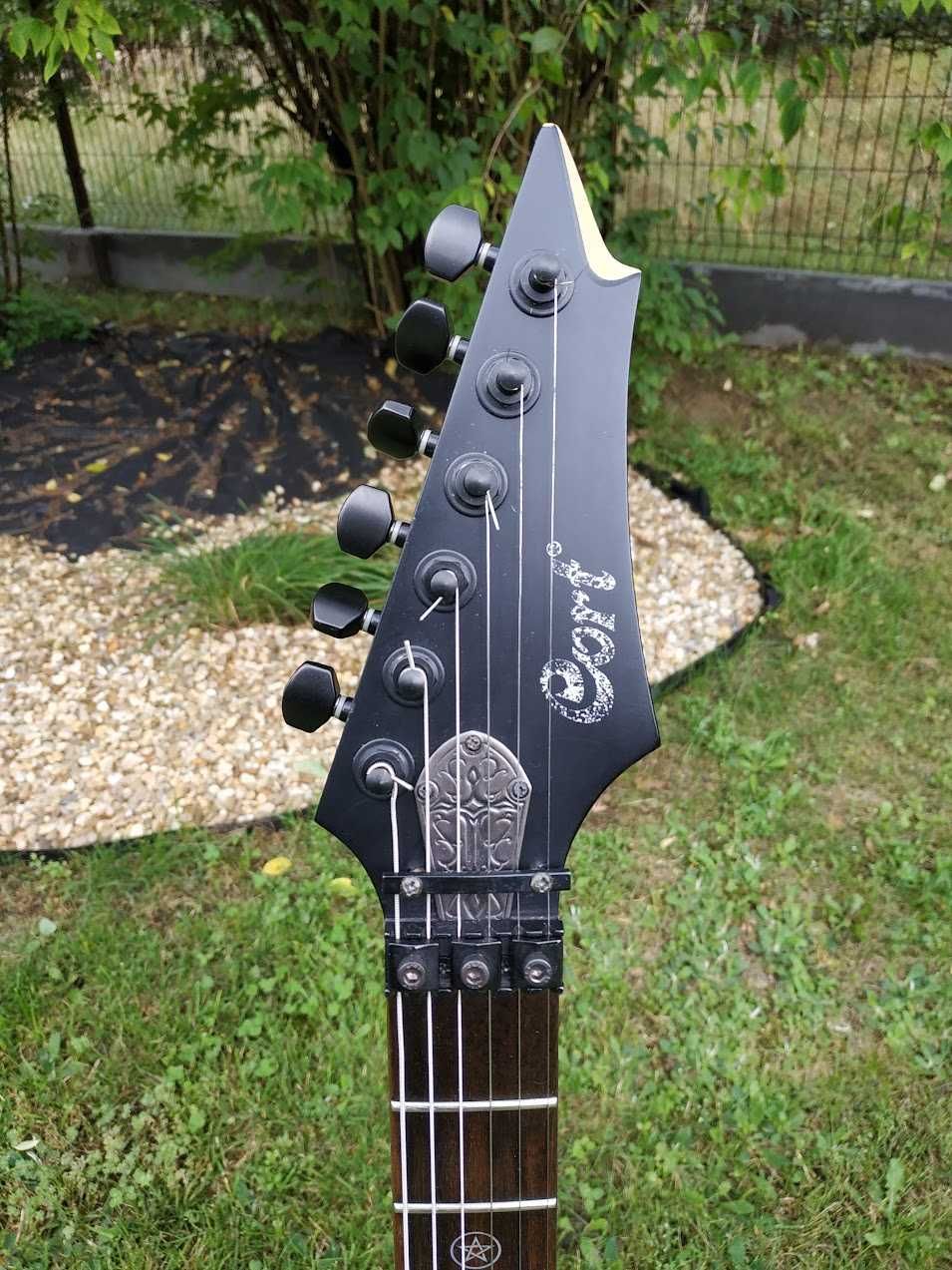 Gitara elektryczna Cort EVL - X4 Superstrat EMG floyd rose relic