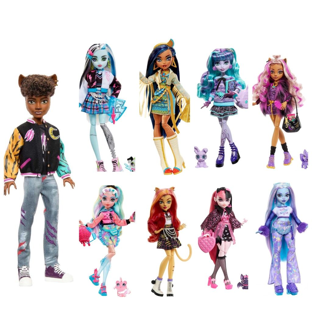 Лялька monster high монстер хай Frankie stein Clawdeen wolf Draculaura