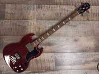 Epiphone EB-3 Cherry gitara basowa 4 strunowa zamiana