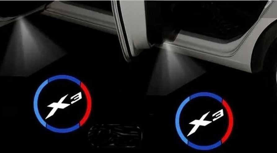 BMW X3 komplet 2szt_ Modne Projektory Led-LOGO