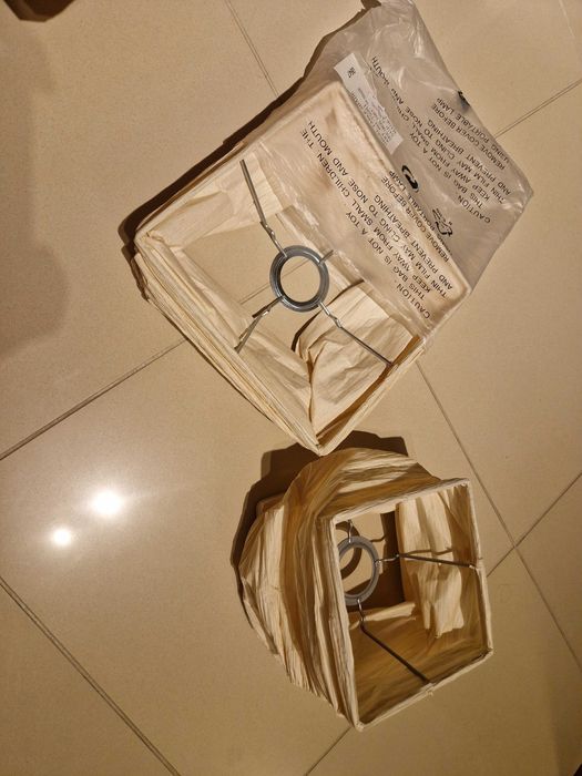 Klosz z papieru czerpanego do lampy / lampki IIKEA