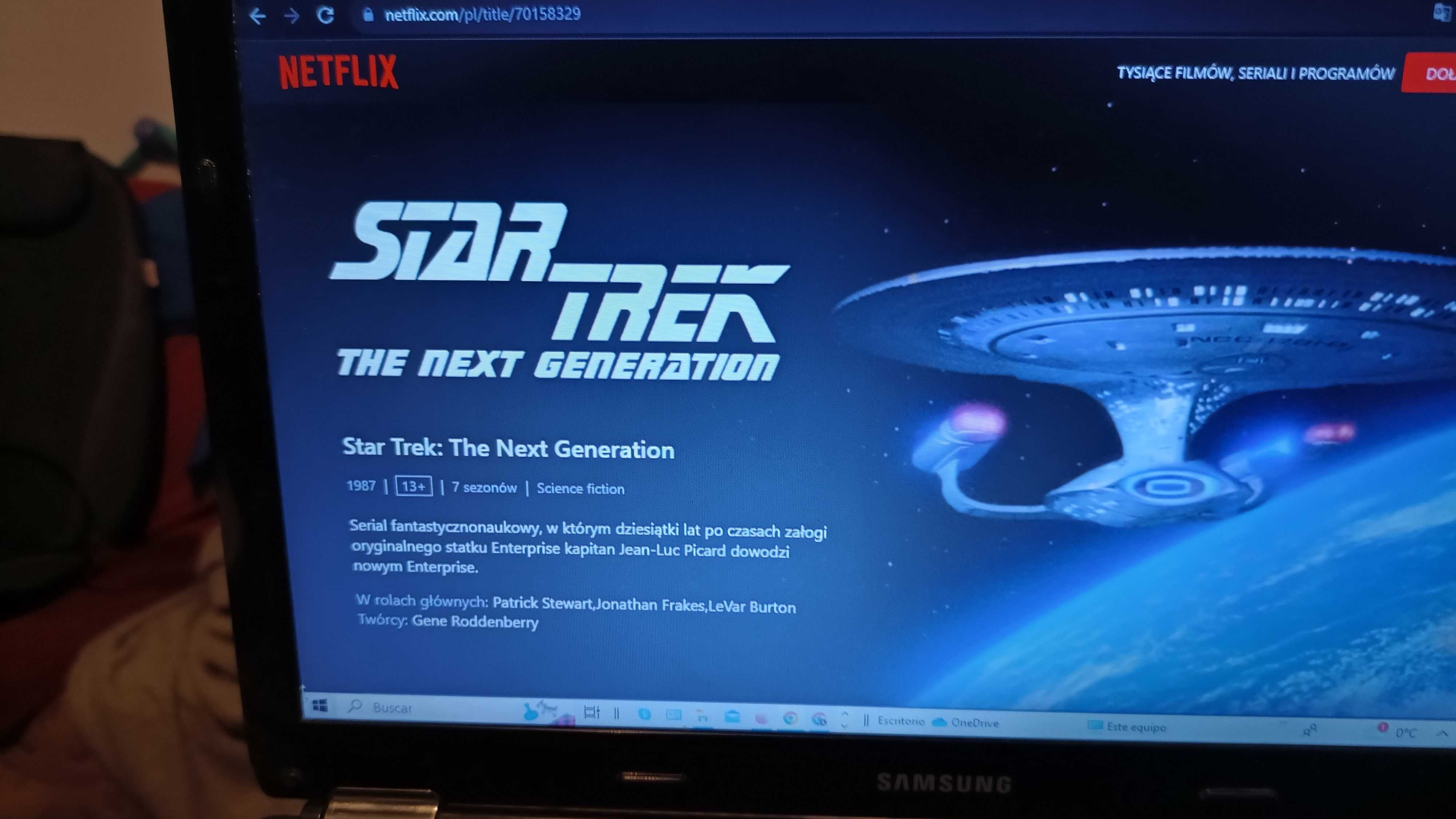 7 sezonów serii Star Trek Next Generation