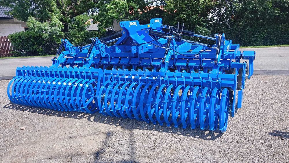 brona talerzowa hydrauliczna JANPOL SHREK 4m 560 talerz daszek 600