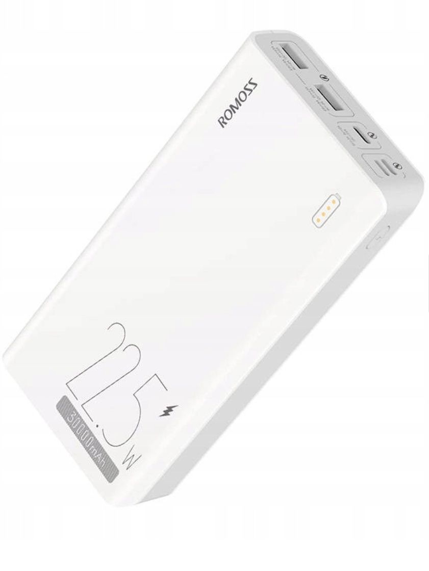 Powerbank Romoss 30000 mAh biały