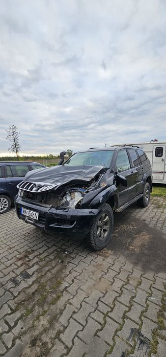Toyota land cruiser lc 120 uszkodzony, faktura vat