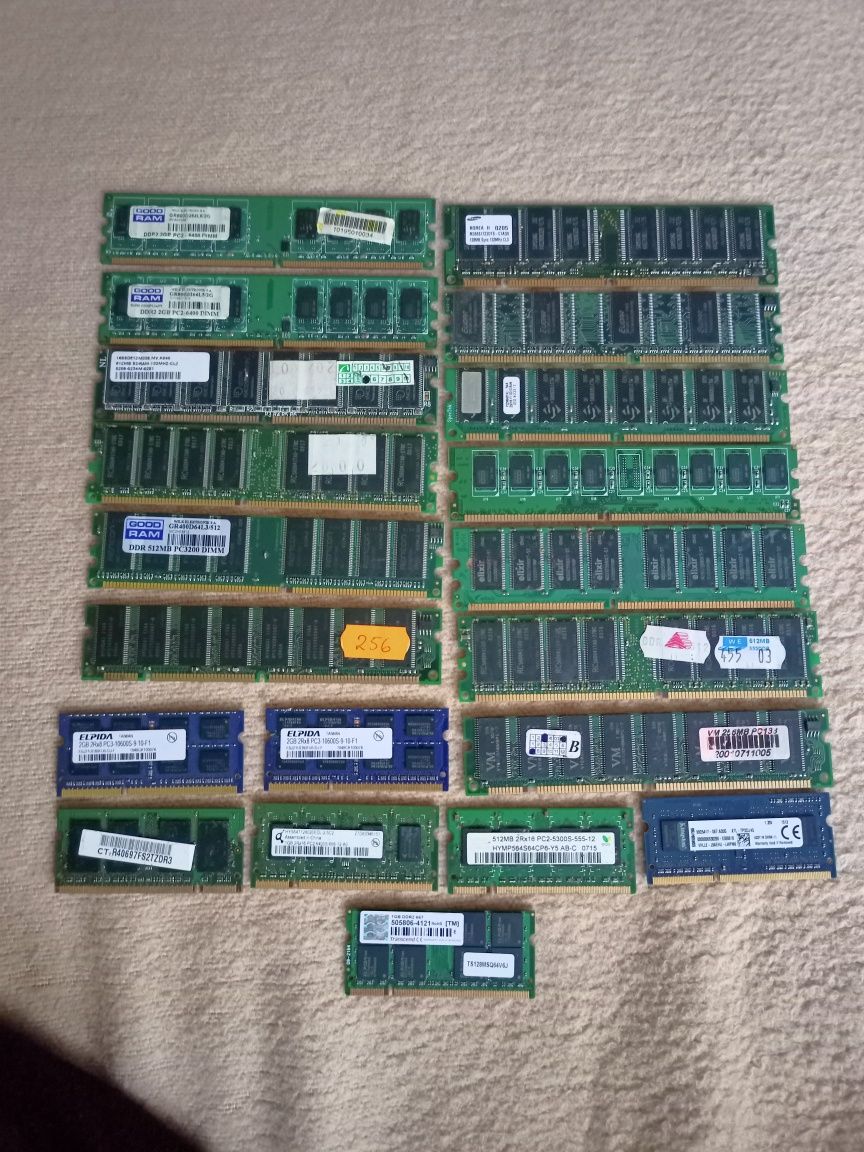 Złom komputerowy ? pamięci RAM retro WARTO