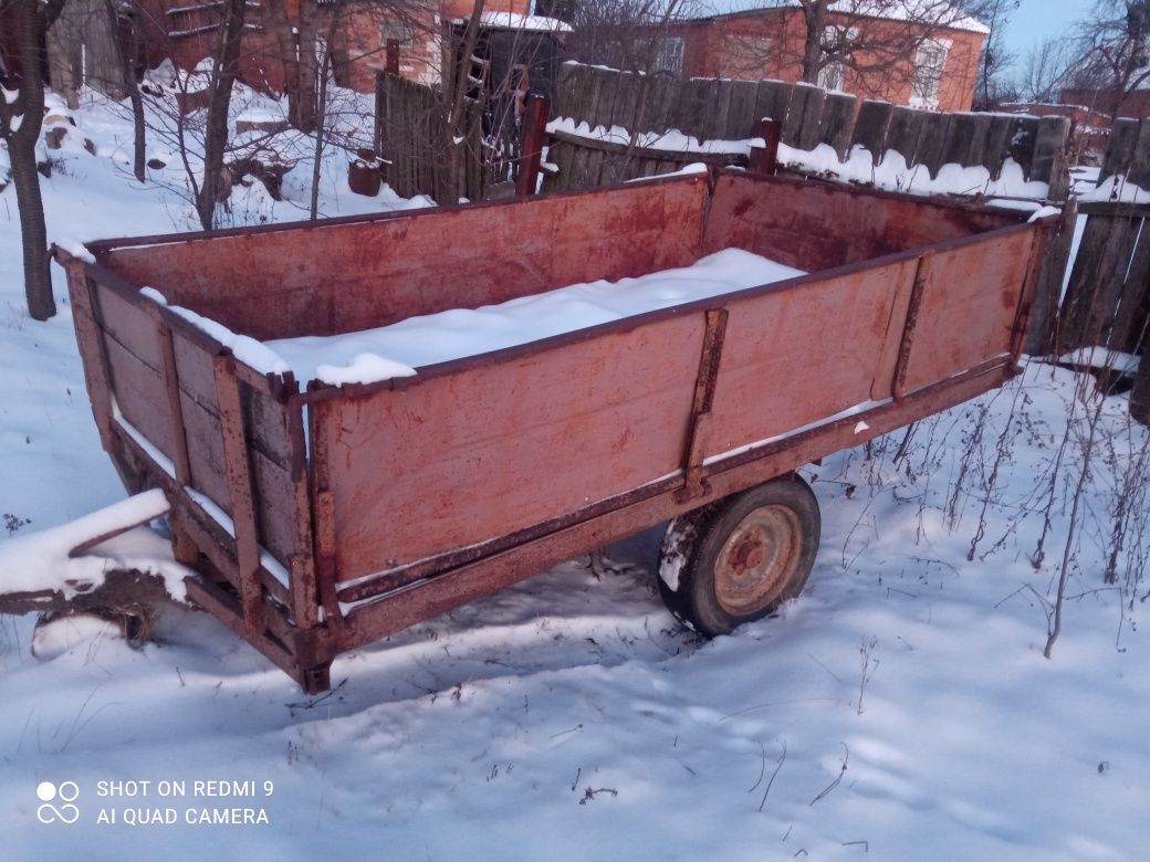 Продам причіп до міні трактора