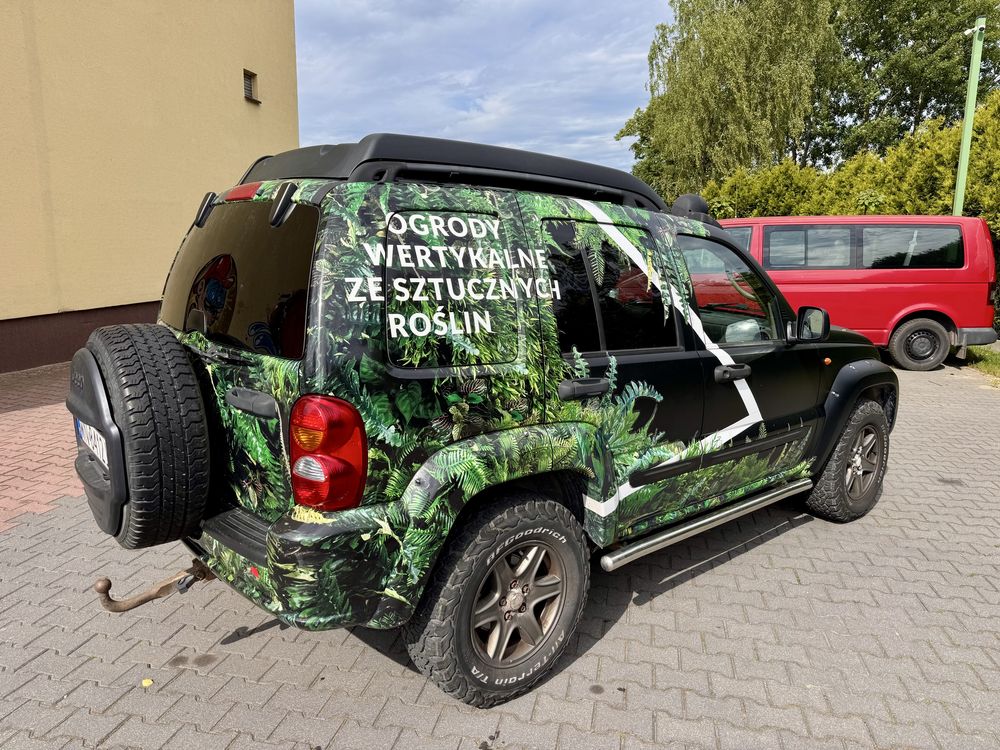 Jeep Cherokke 4x4 2.8 CRD Klima Automat Hak 1 właściciel