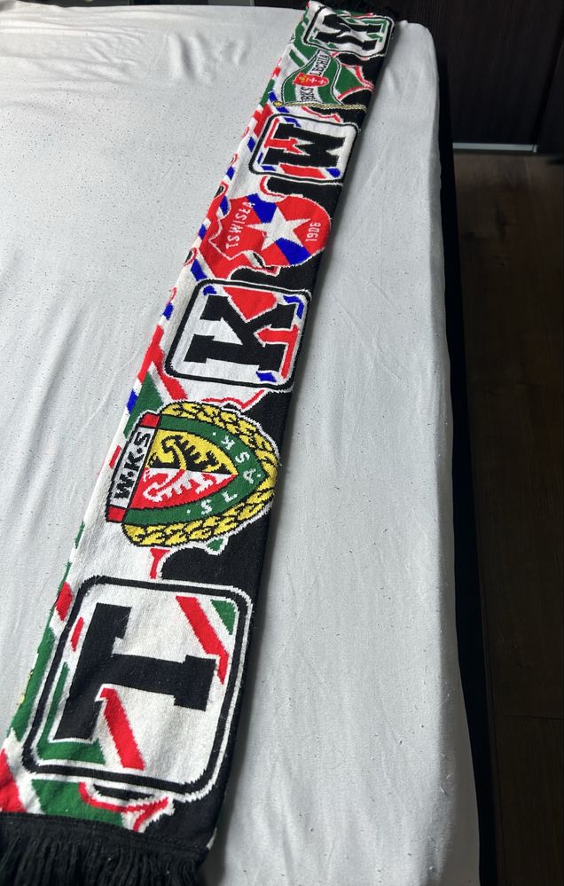 Szalik dwustronny TKWM Śląsk Wisła Lechia