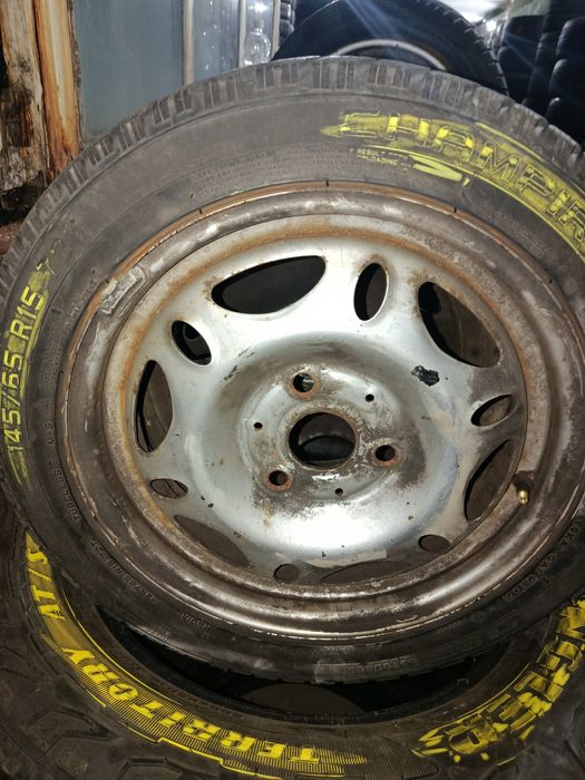 СМАРТ диски+шини 145/65 перед 175/55-15 комплект, поштучно, пари. Зима