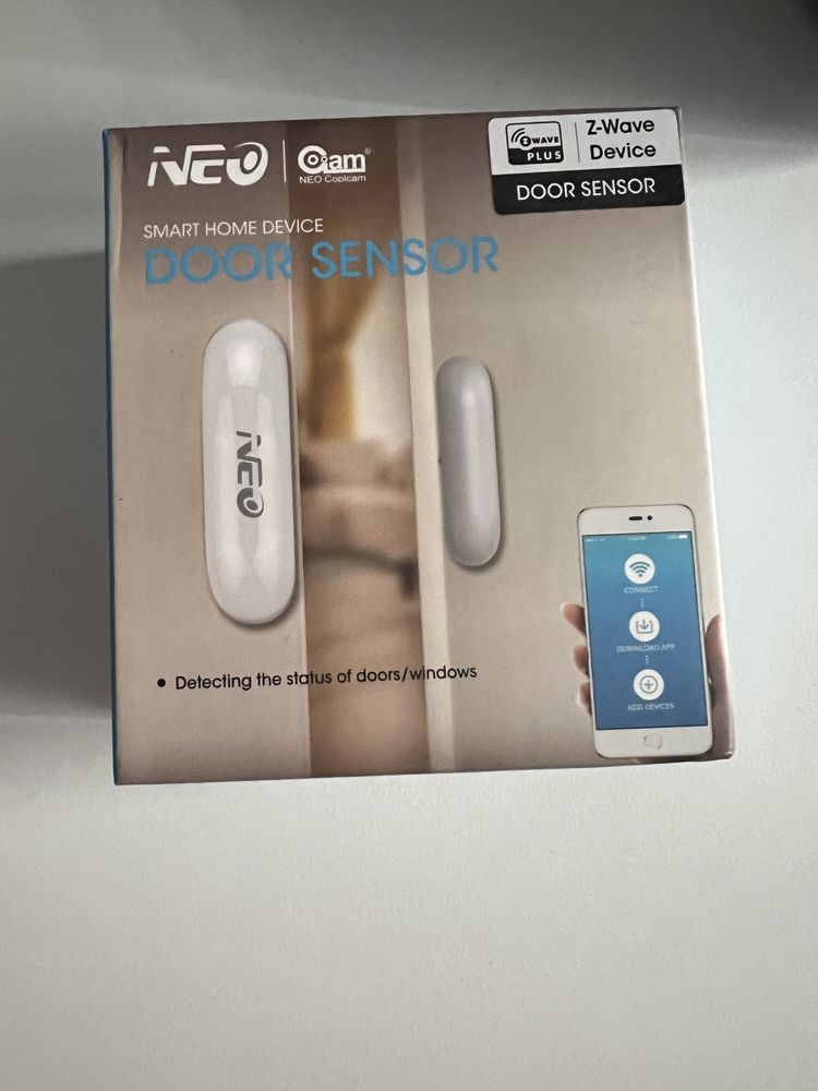 Neo coolcam door sensor kontaktron bezprzewodowy z-wave