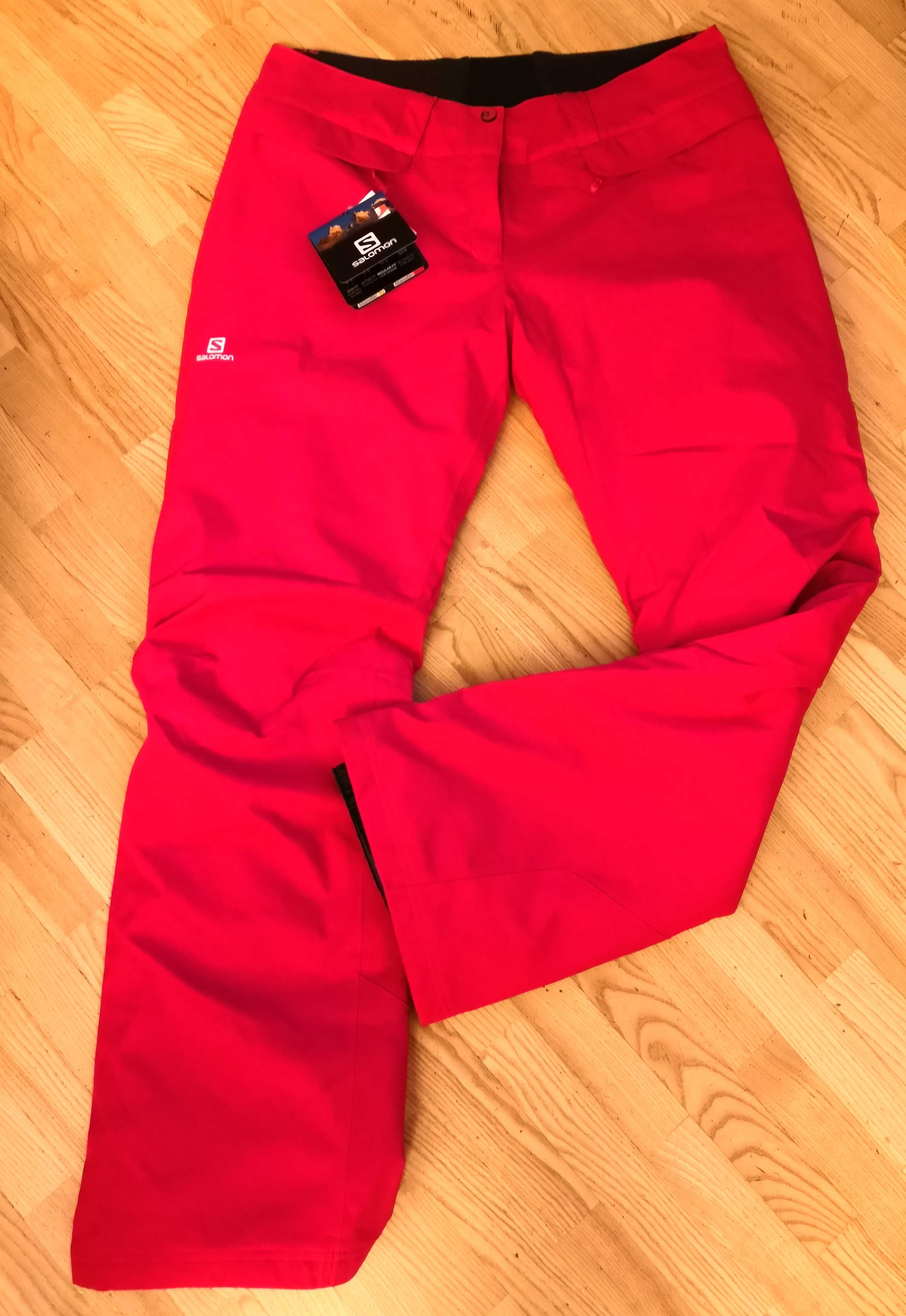 Spodnie narciarskie SALOMON, damskie XL, NOWE