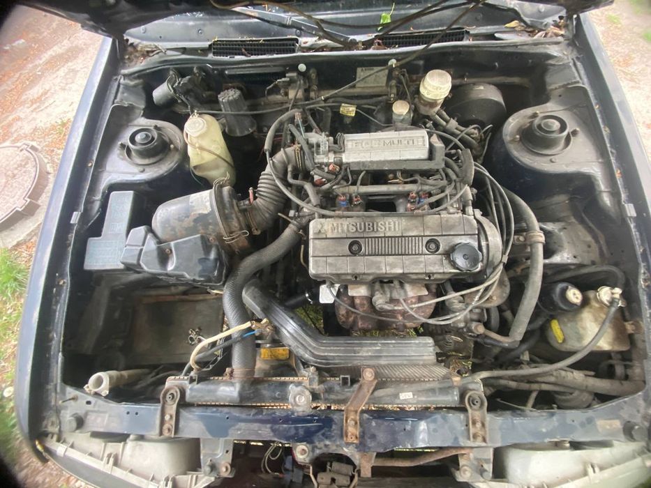 Разборка mitsubishi galant 1992, мотор 4g63, инжектор