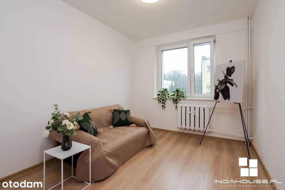 3 pokoje na II piętrze ze słonecznym balkonem..