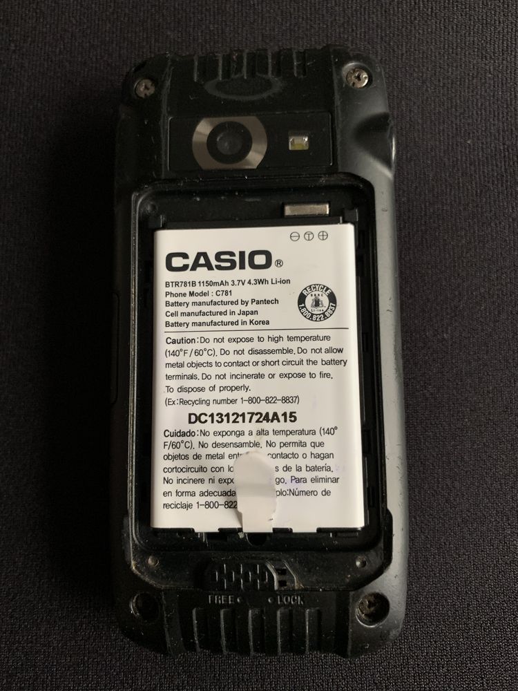 Противоударный Мобильный телефон Casio G'zOne Ravine 2 GSM і CDMA