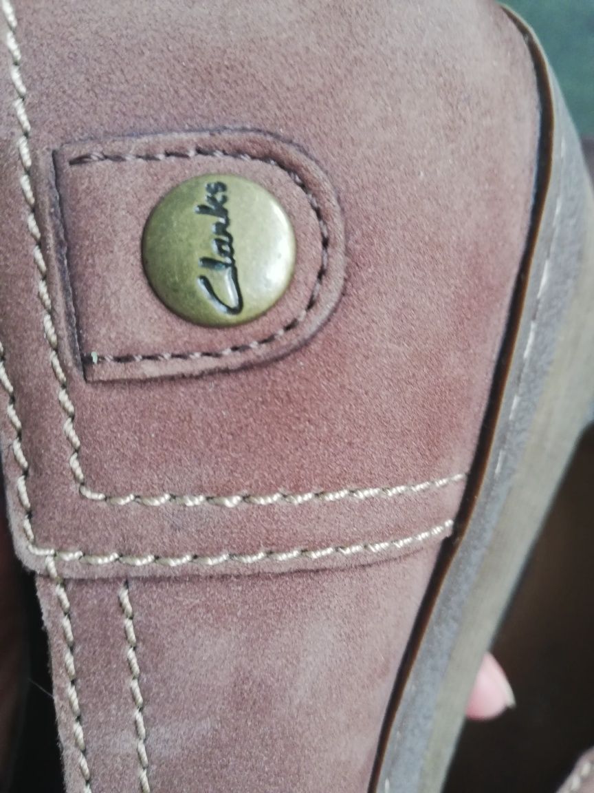 Buty Clarks nubuk